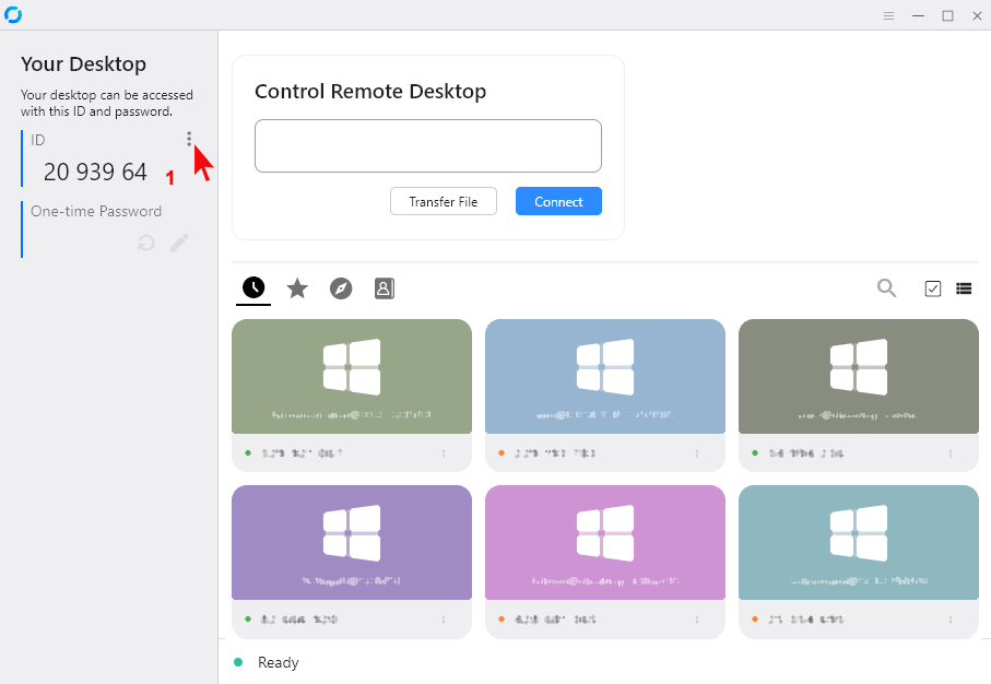 تصویر تنظیمات rustDesk